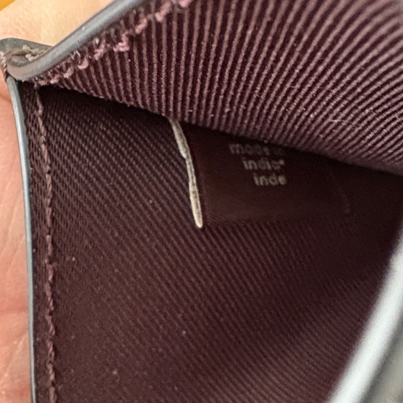 Coach Slim ID Card Case in Signature Canvas with Rose Print Brown Iris Multi NWT - Picture 9 of 12